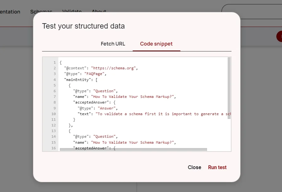 How To Validate Your Schema Markup